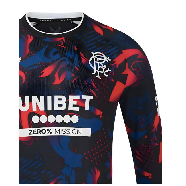 2024-2025 Rangers Long Sleeve Third Shirt (Diomande 10)-SoccerKits Hub | Buy Soccer Jerseys Online
